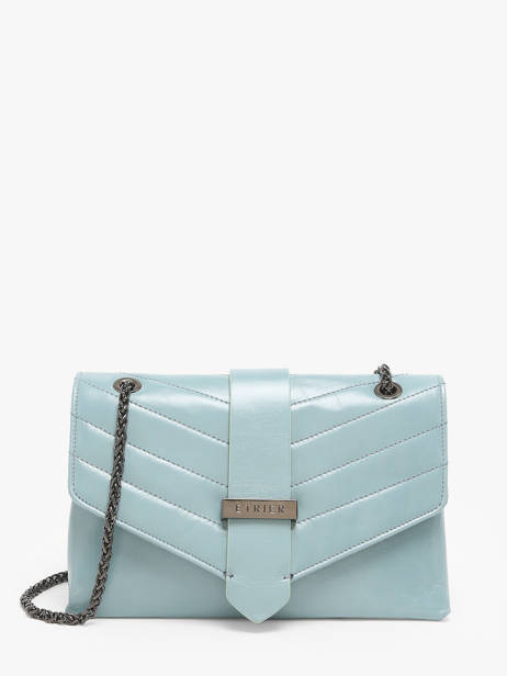 Sac BandouliÃ¨re Jana Amour Cuir Etrier Bleu jana amour EJAM002T